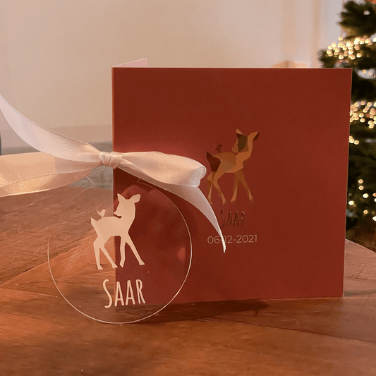 kerstboomhanger met naam 2