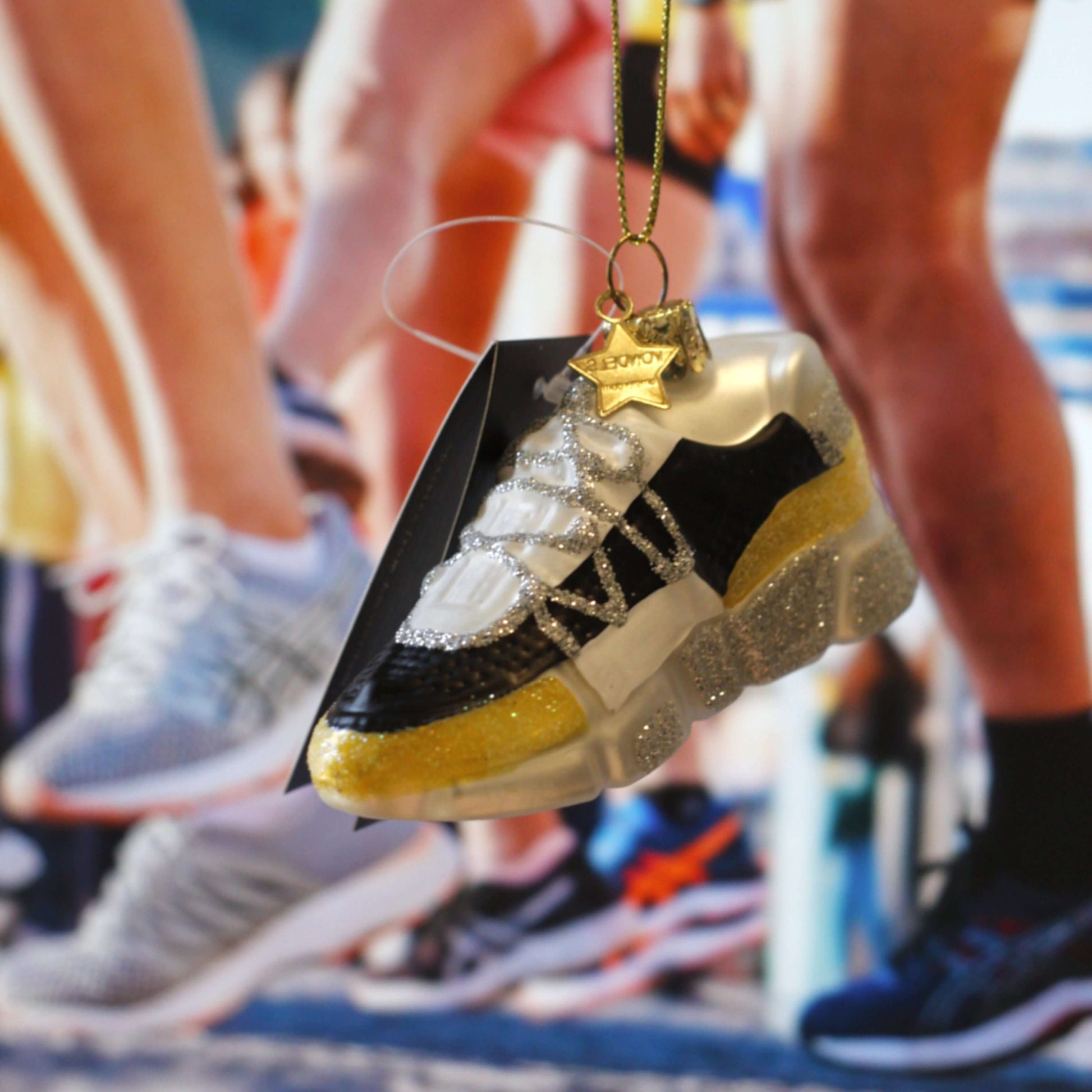 Kerstbal hardloopschoen